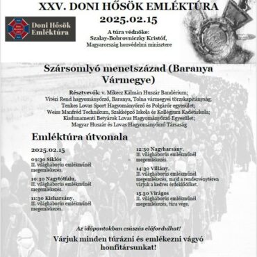 XXV. Doni Hősök Emléktúra
