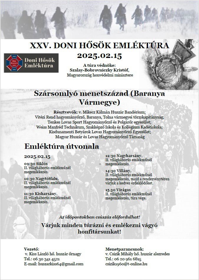 XXV. Doni Hősök Emléktúra