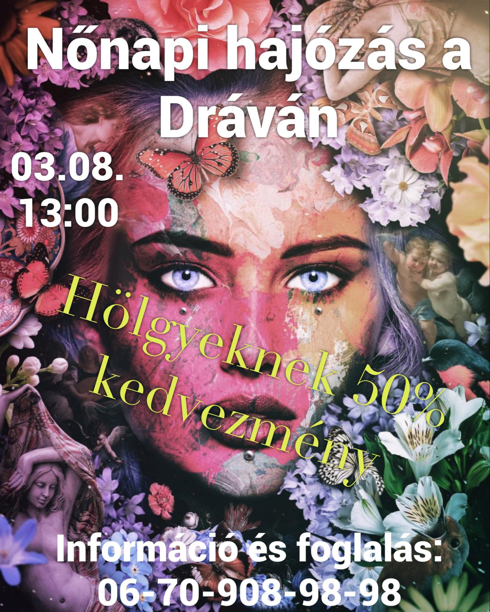 Sétahajózás a Dráván nőnap alkalmából - 2025.03.08. - kedvezménnyel