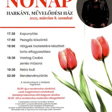Vastag Csaba koncert Harkányban, nőnap alkalmából - 2025.03.08.