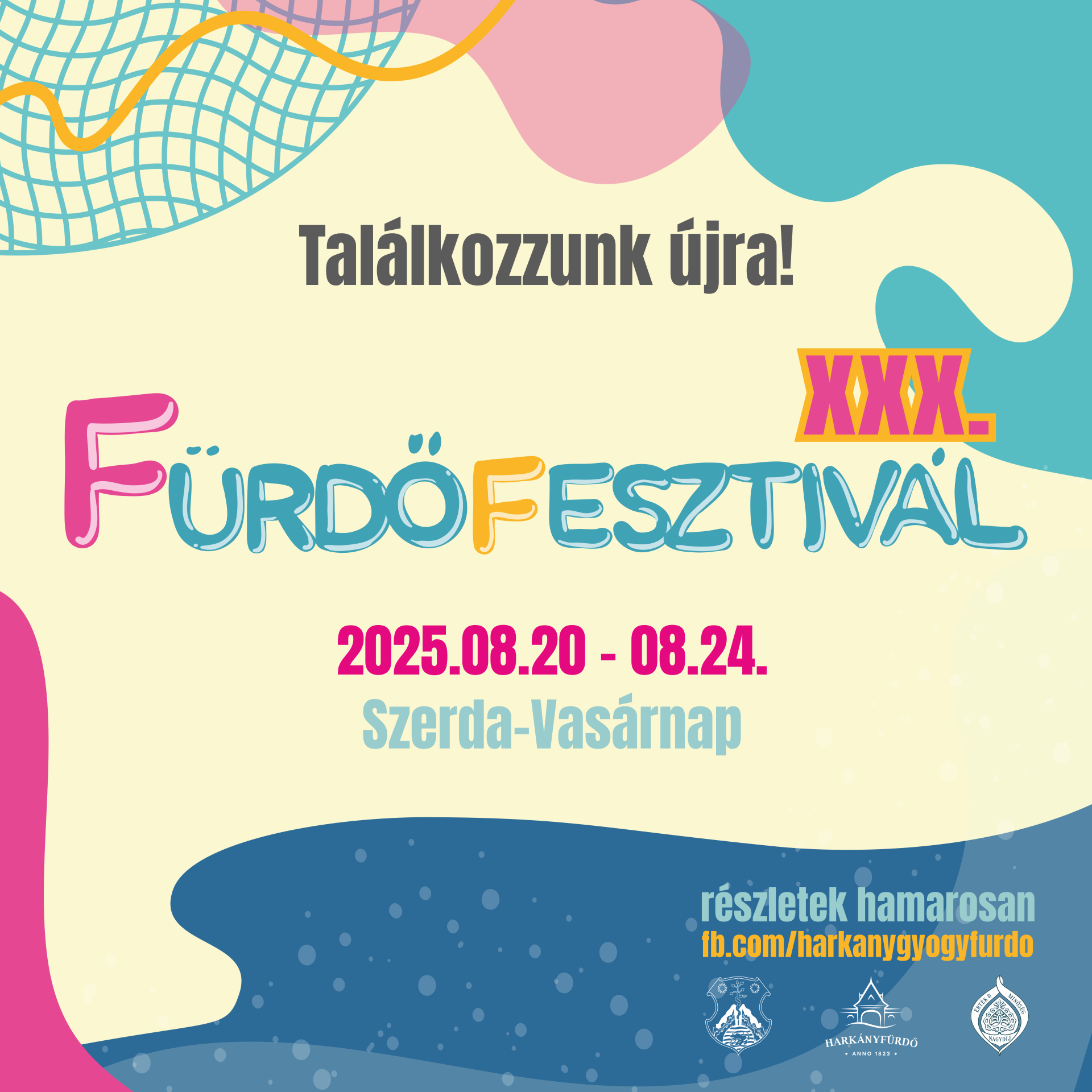 Harkányi Fürdőfesztivál 2025.08.20 - 24. között a Divina Hotel eseménynaptárában