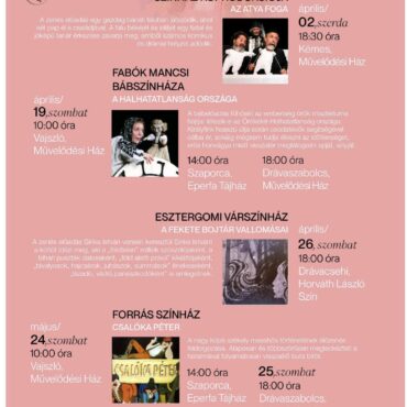 Kulturális programok az Ormánságban, 2025.04. - 05.
