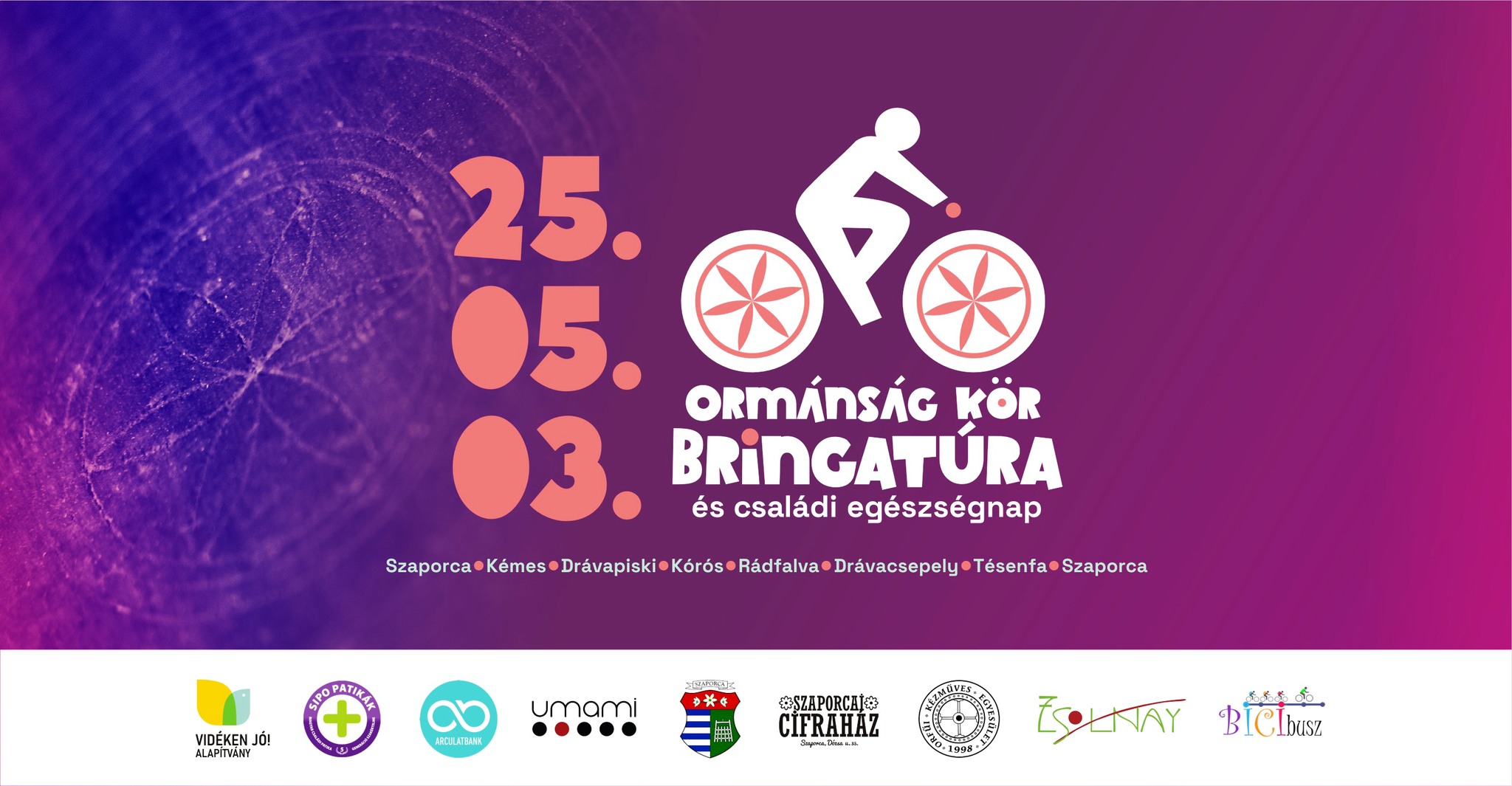 Ormánsági kerékpártúra, 2025.05.03.