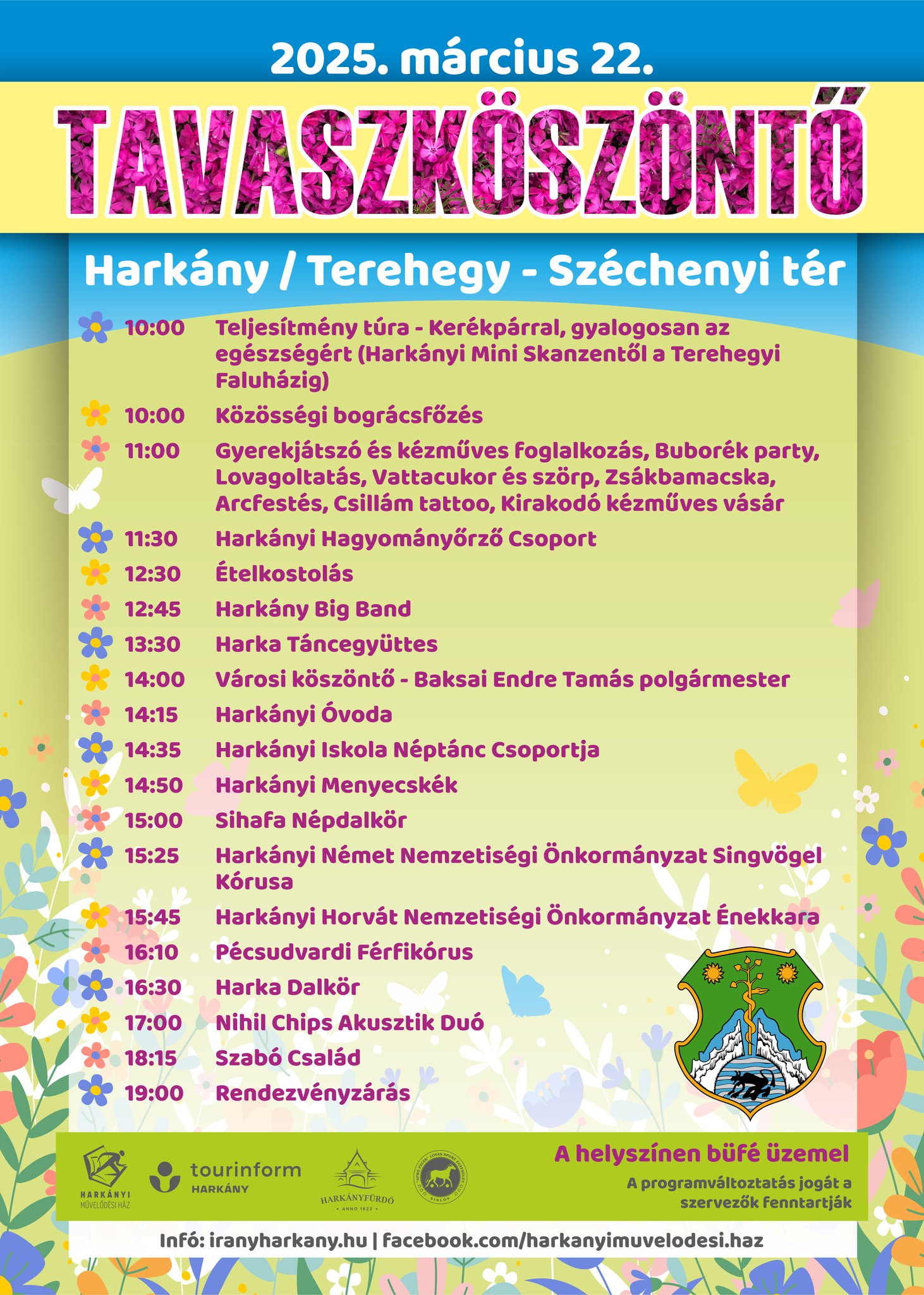 Tavaszköszöntő Harkányban, Terehegyen - 2025.03.22.