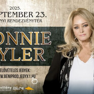 Bonnie Tyler koncert Villányban, 2025.09.23-án
