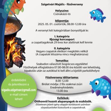 Bográcsos főzőverseny Szigetváron, a majális részeként - 2025.05.01.