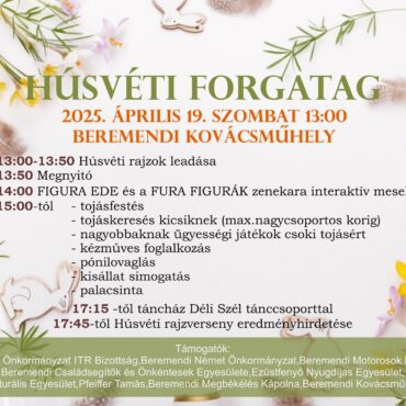 Húsvéti Forgatag Beremend, 2025