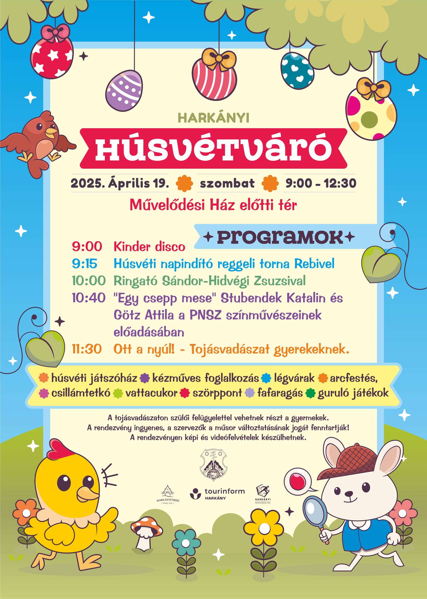 Húsvétváró programok Harkányban, 2025.04.19.