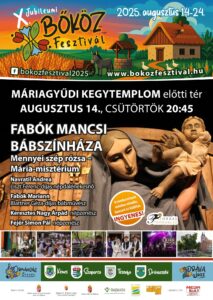 Bőköz Fesztivál - 2025.08.14. - Máriagűd programok