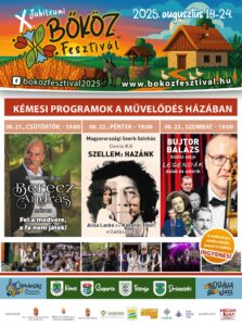 BŐköz Fesztivál 2025 - Kémes, programok