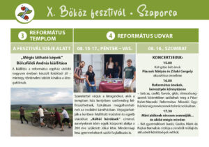 Bőköz Fesztivál 2025 - Szaporca, programok