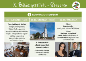 Bőköz Fesztivál 2025 - Szaporca, programok