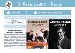 Bőköz Fesztivál 2025 - Tésenfa, programok