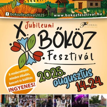 Bőköz Fesztivál 2025 - programlehetőségek, koncertek hamarosan! Időpont: 2025.08.14 - 24.