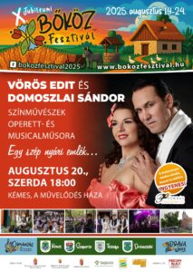 Bőköz Fesztivál 2025 - Vörös Edit és Domoszlai Sándor