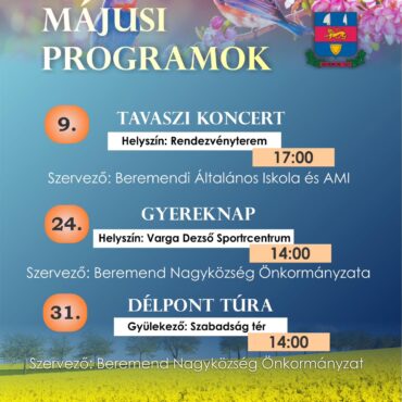 Májusi programok Beremenden, 2025.05 - gyermeknap, Délpont Túra