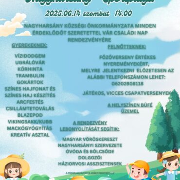Családi nap Nagyharsányban, 2025.06.14.