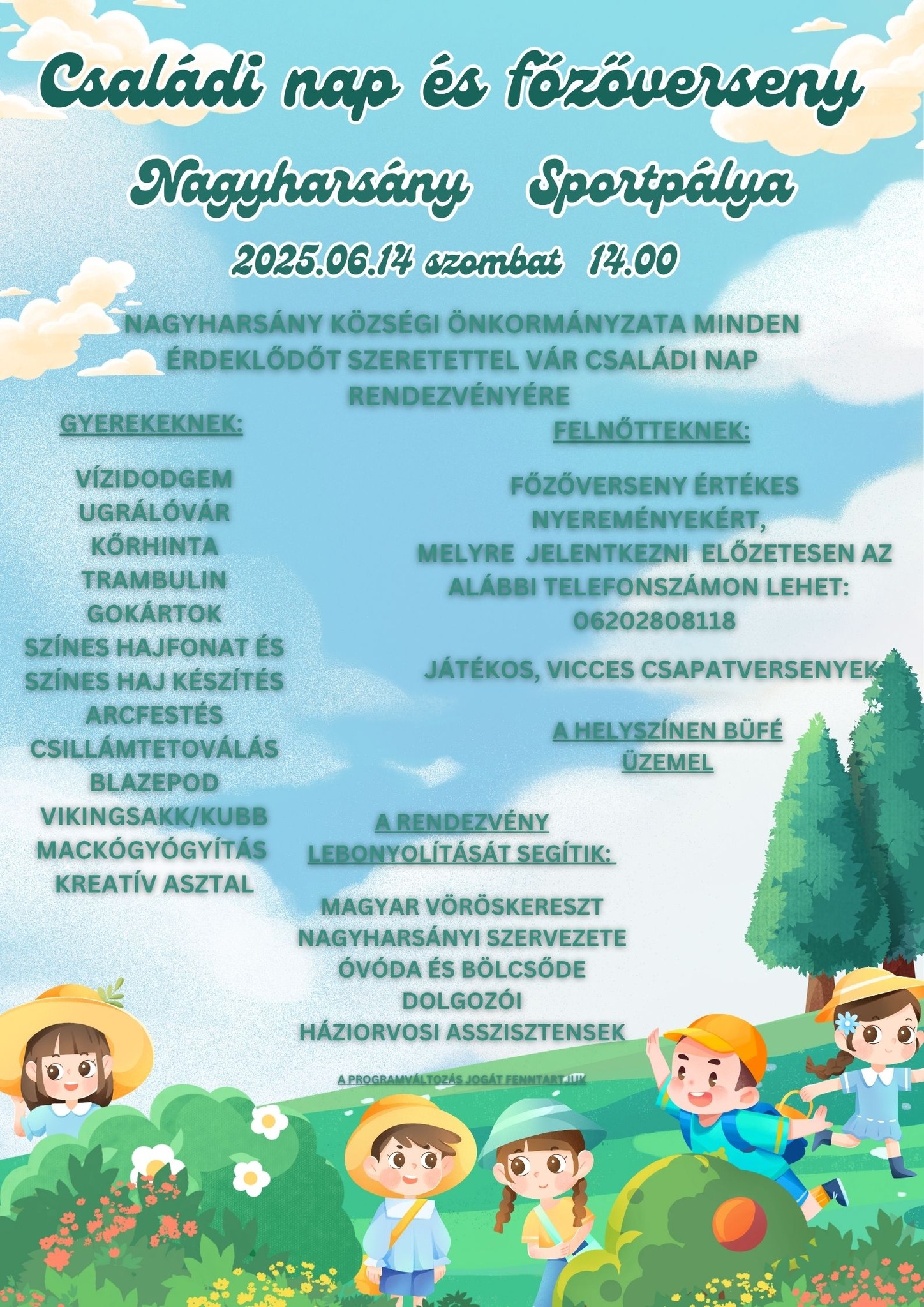 Családi nap Nagyharsányban, 2025.06.14.