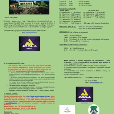 Veterán asztalitenisz verseny Harkány, JOOLA kupa, Gyógyfürdő kupa Harkány, 2025.08.01.