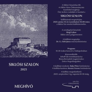 Siklósi Szalon 2025.06.14. - 09.01. között