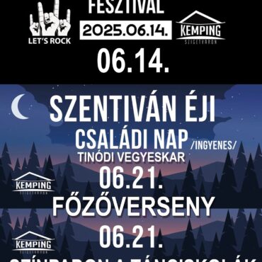 SzigetVáRock Fesztivál, 2025.06.14., Szigetvár Kemping