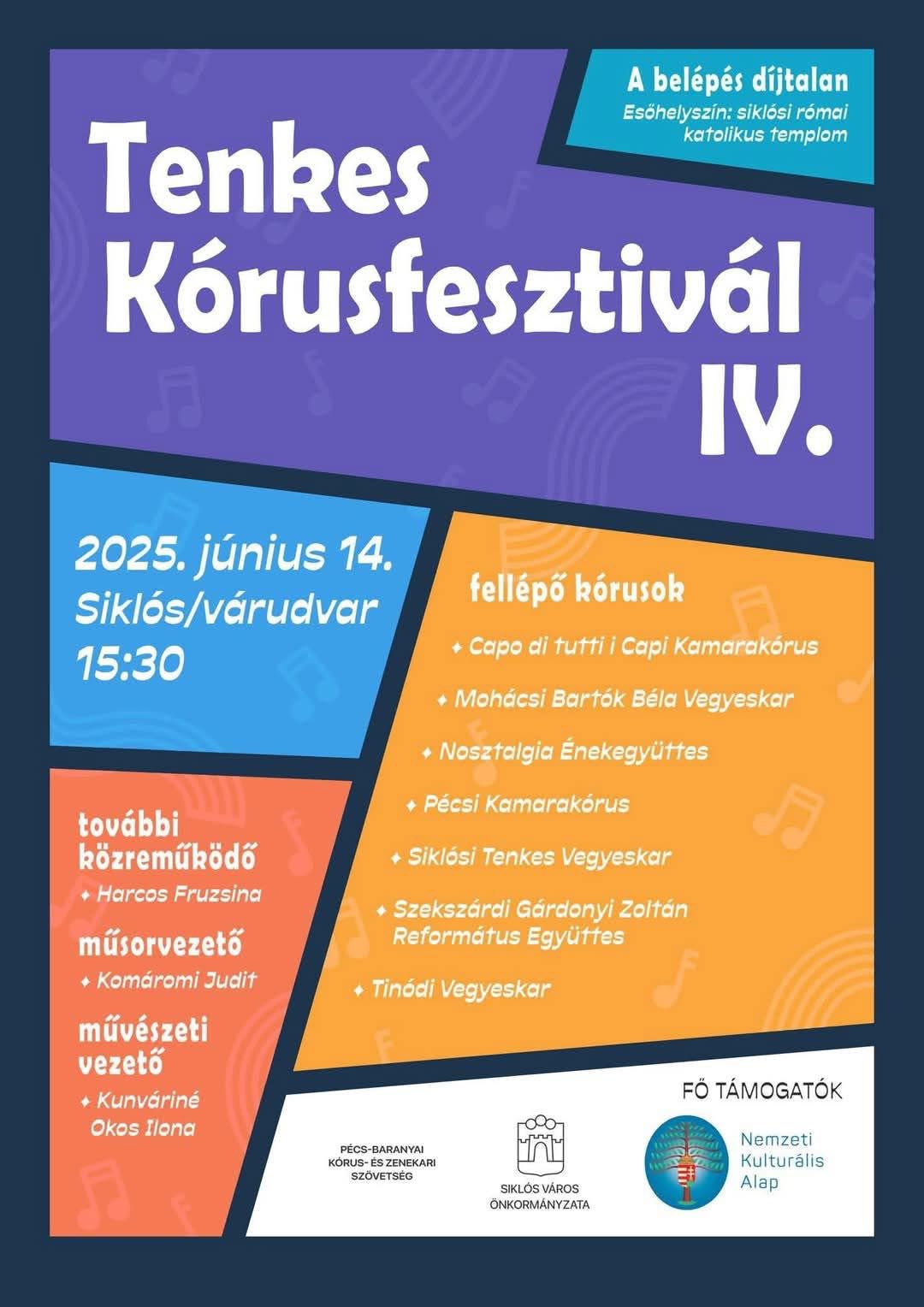 Tenkes Kórusfesztivál, 2025.06.14., Siklós
