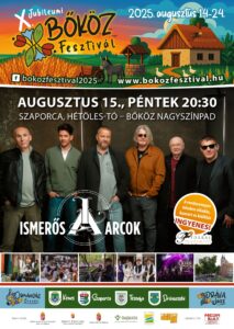 Ismerős Arcok koncert, Bőköz Fesztivál, 2025, Szaporca, Ormánság