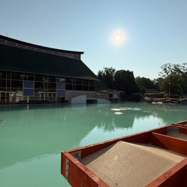 Harkányi gyógyfürdő szeptemberben