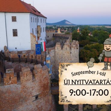 Változott a Siklósi Vár nyitvatartása 2025.09.01-től, naponta 9:00-17:00-ra