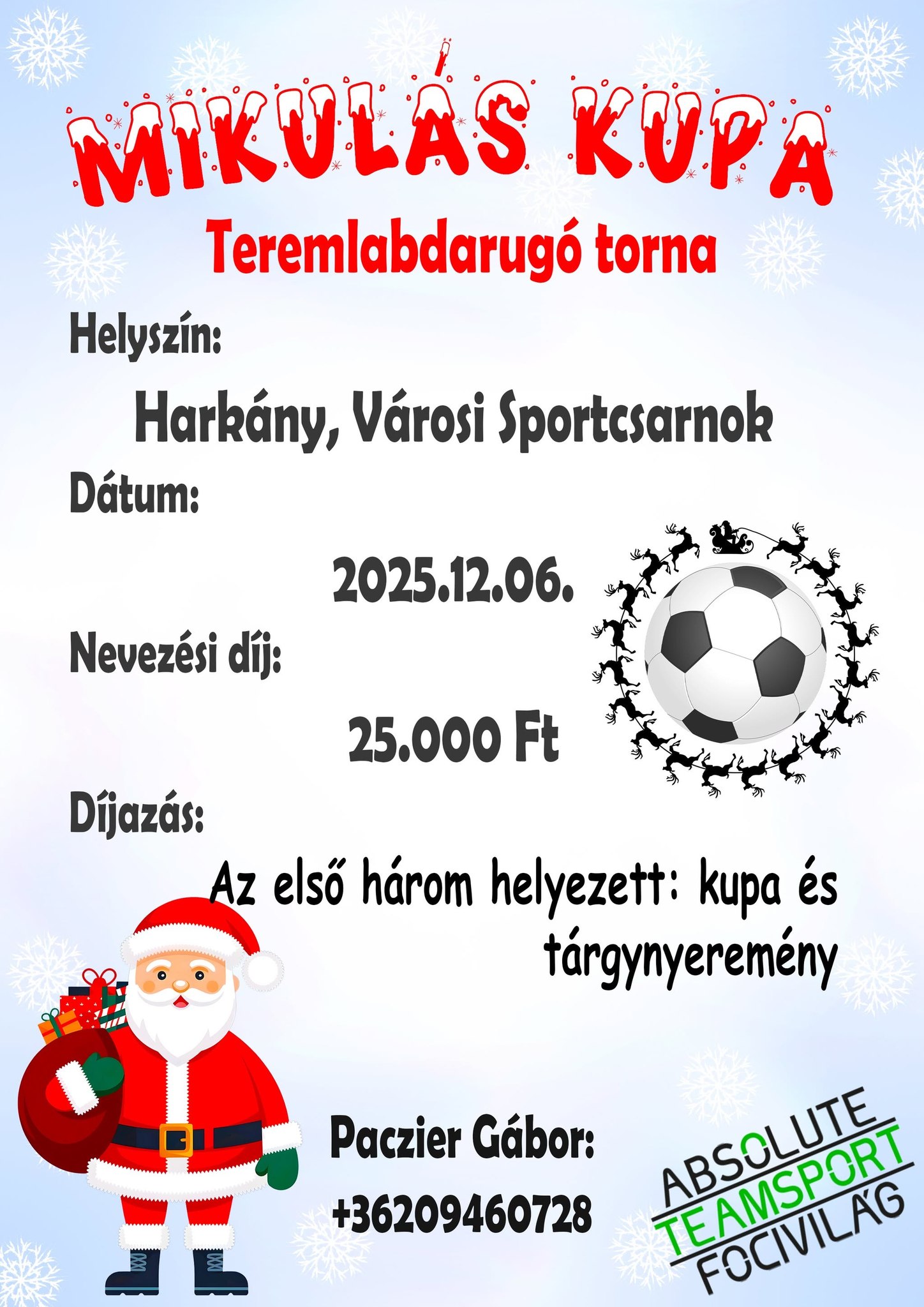 Mikulás kupa Harkányban, 2025.12.06.