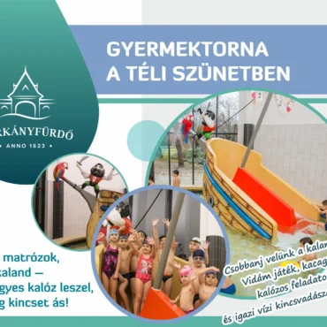 Vízi kalóz torna gyerekeknek Harkányban