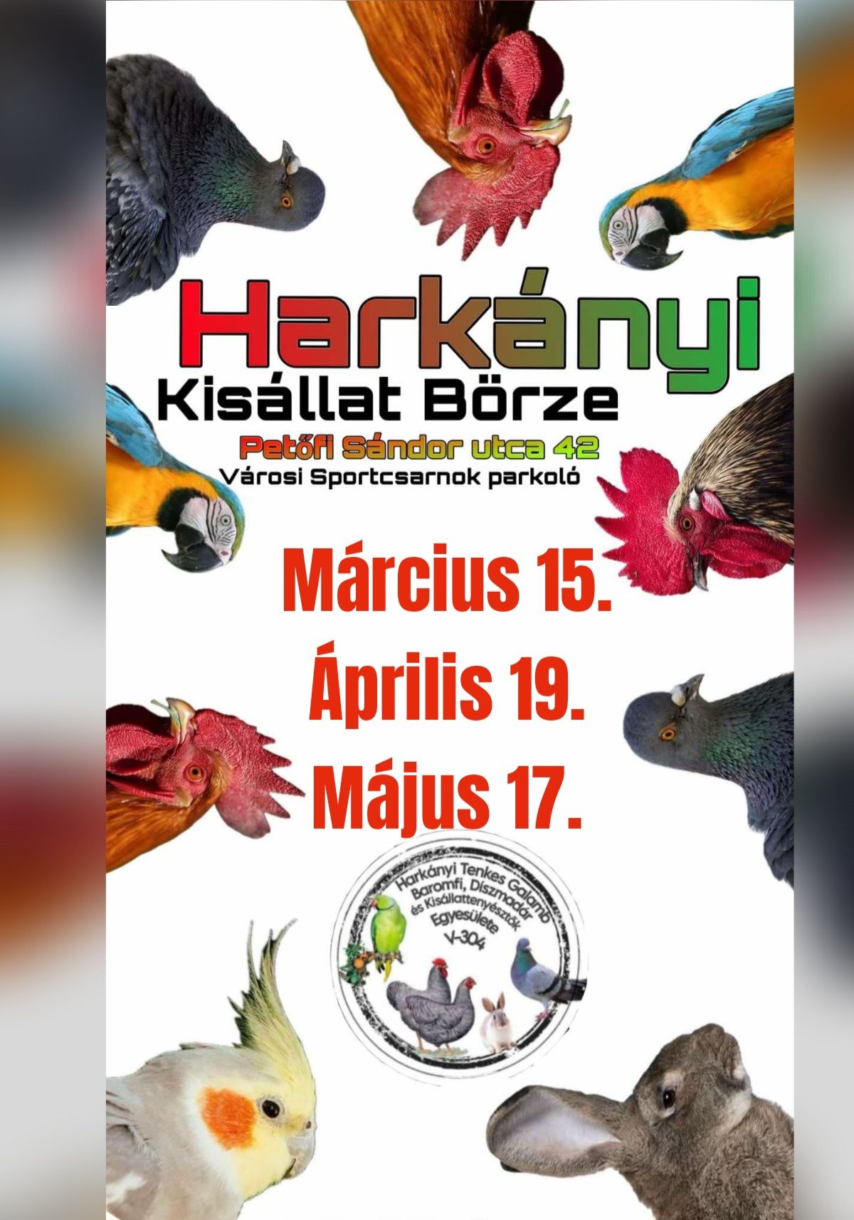 Harkányi Kisállat Börze, 2026