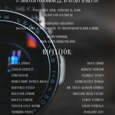 Fotókiállítás a Siklósi Várban - 2026.03.17. - 2026.04.26.