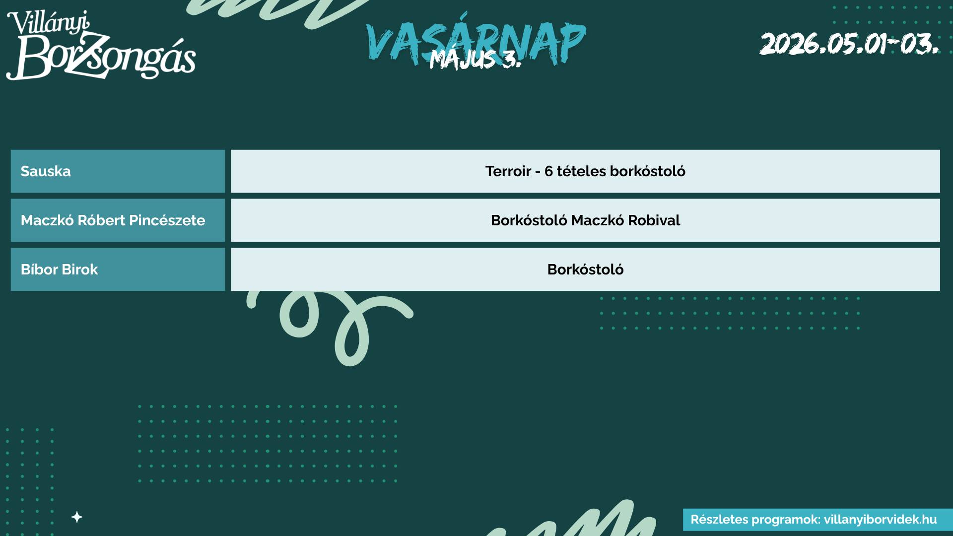 Villány - BorZsongás