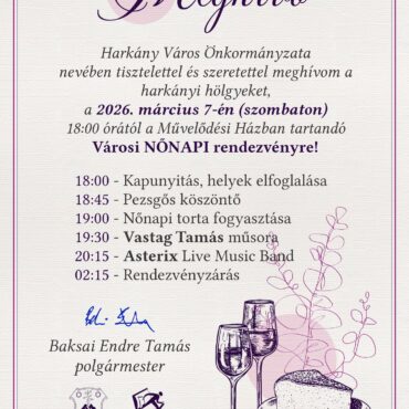 Vastag Tamás nőnapi koncert Harkányban - 2026.03.07.