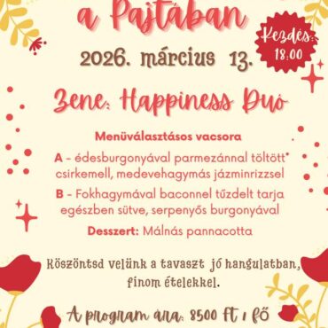 Tavaszi mulatság a Pajtában - buli az Ormánságban - 2026.03.13.