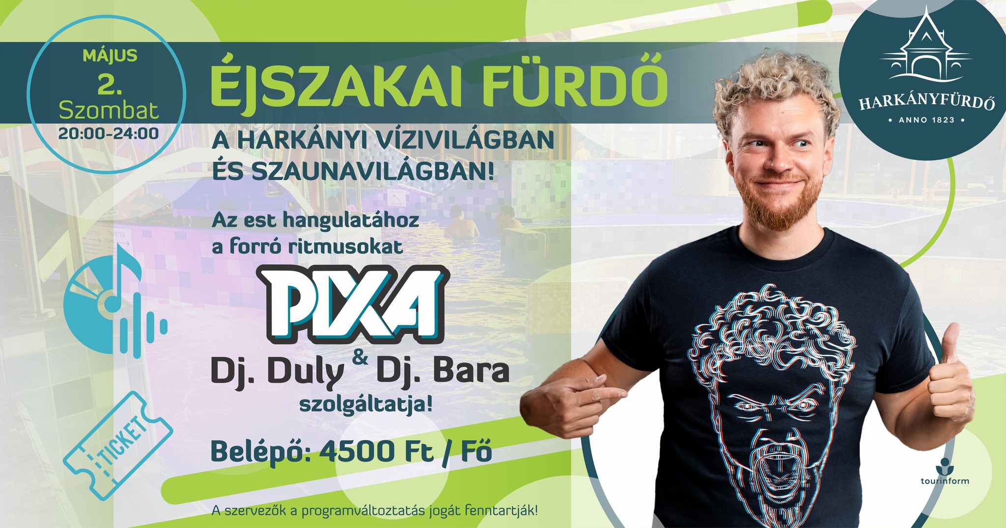 Éjszakai Ritmusok Pixával