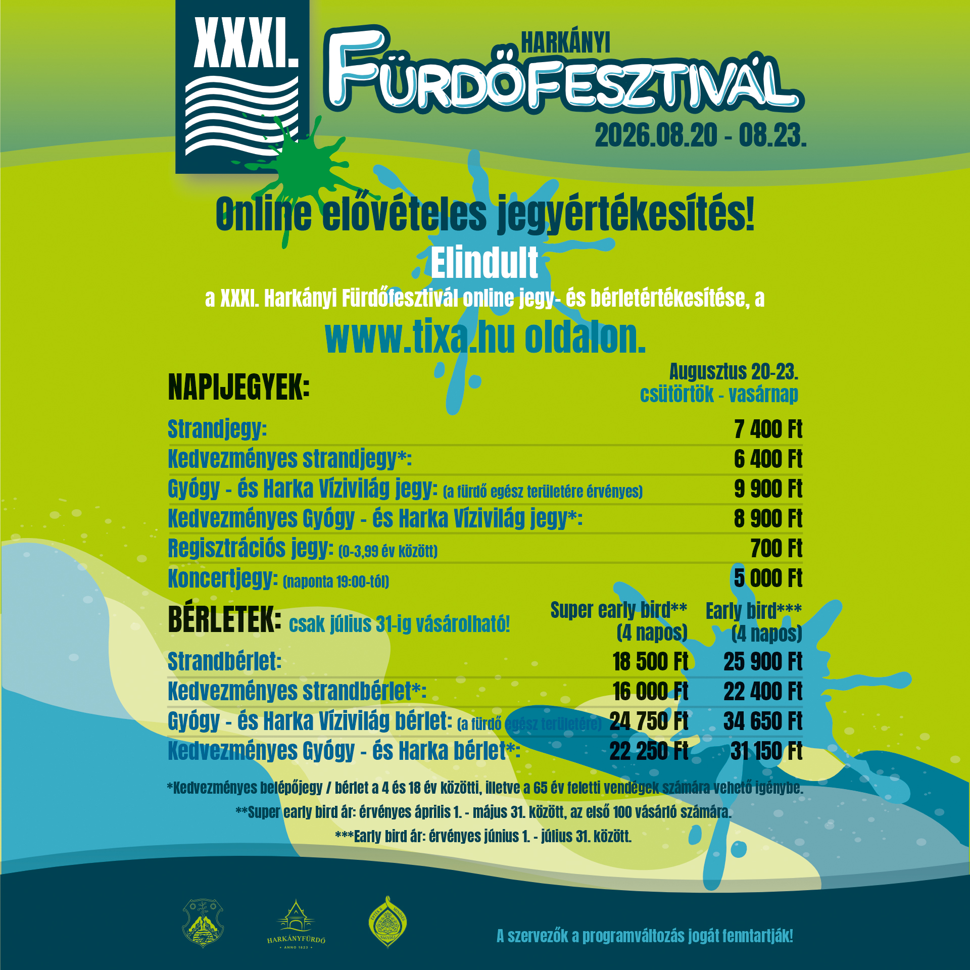 Harkányi fürdőfesztivál