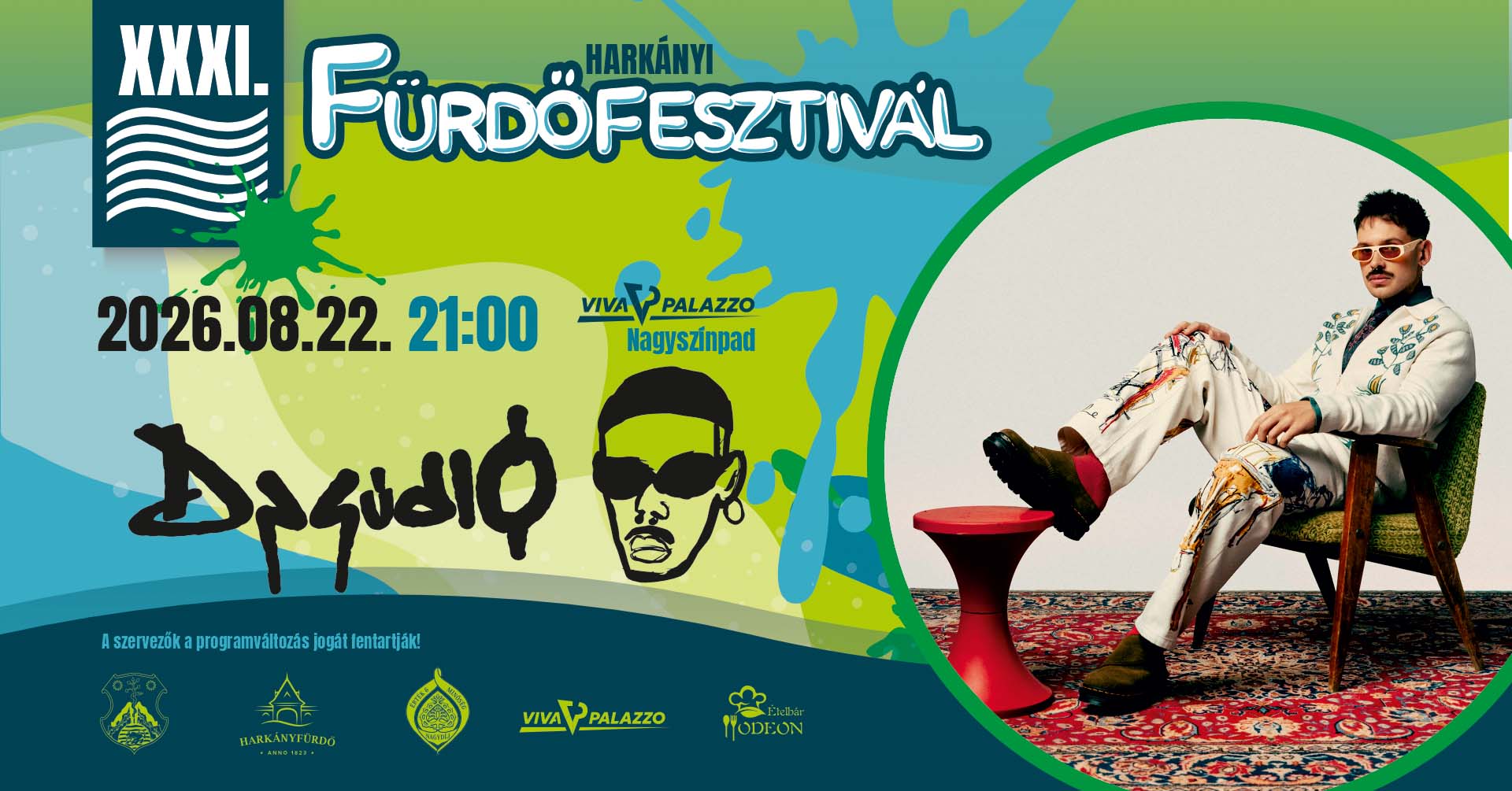 Harkányi Fürdőfesztivál. Dzsúdló