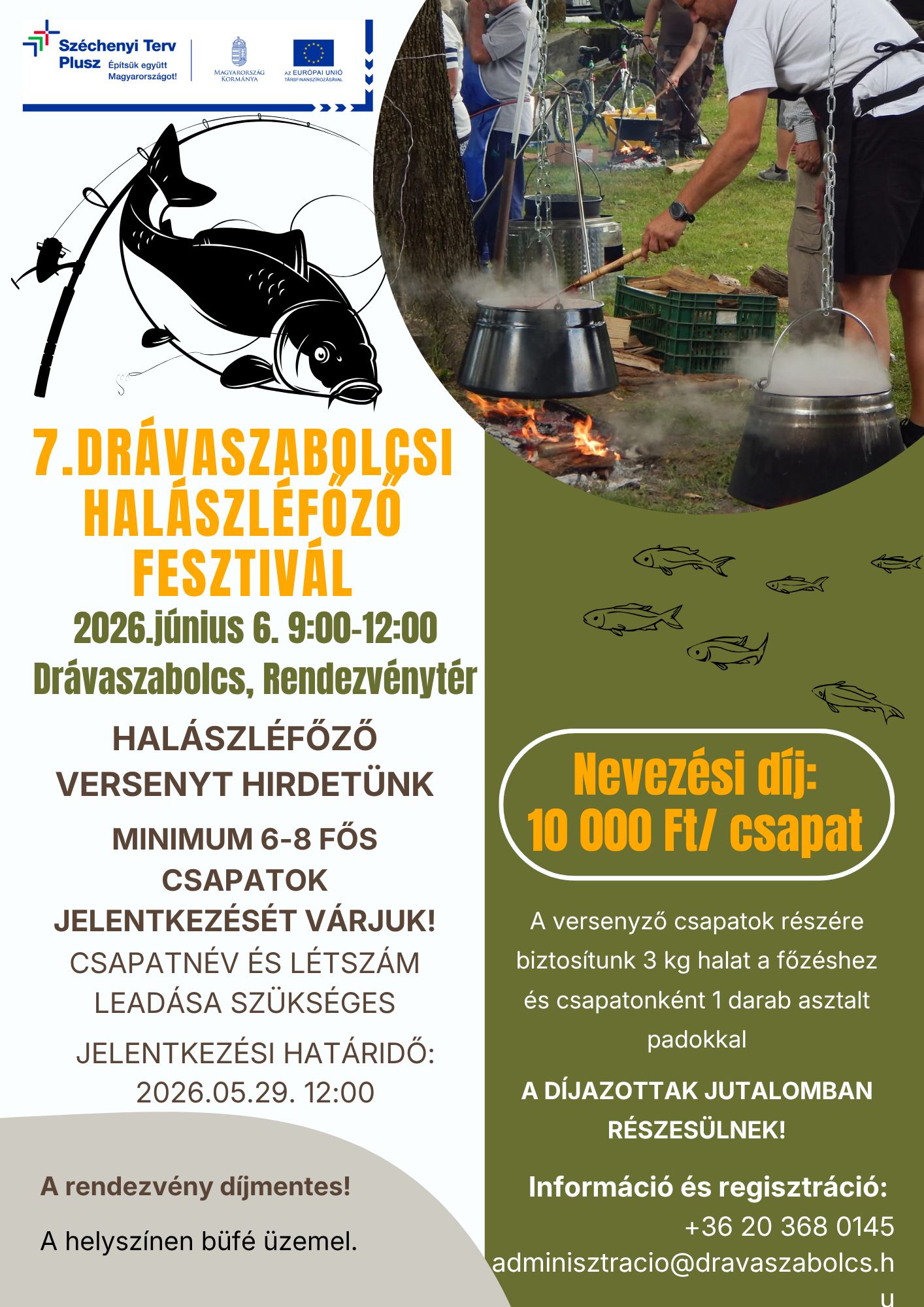 7. Drávaszabolcsi Halászléfőző Fesztivál