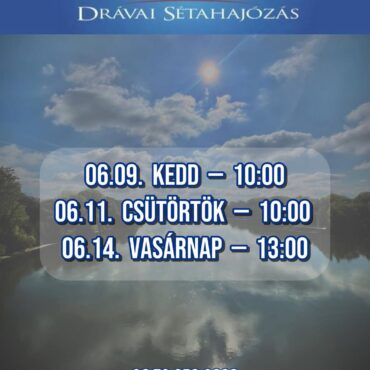 Drávai Sétahajózás