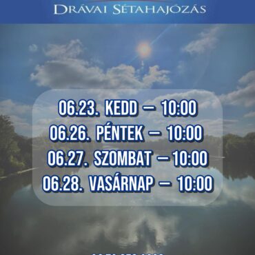 Drávai Sétahajózás
