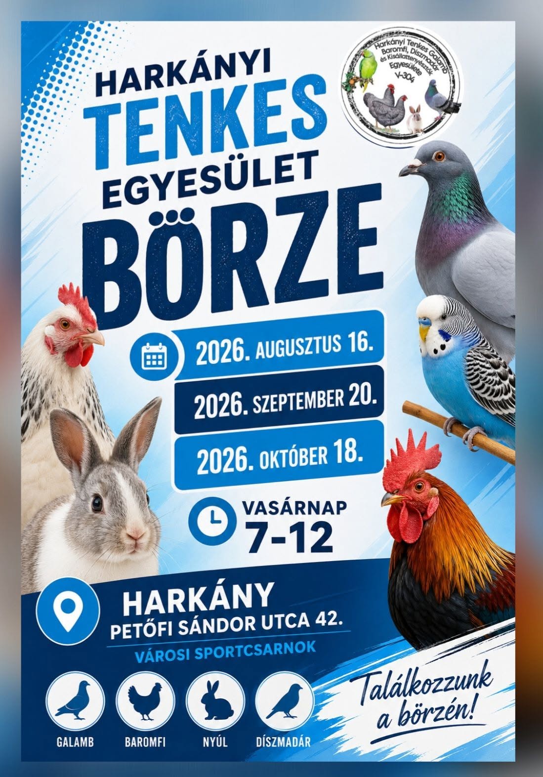 Harkányi kisállat börze
