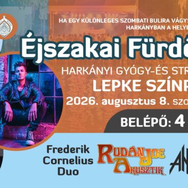 Éjszakai Fürdő A Lepke Medencénél