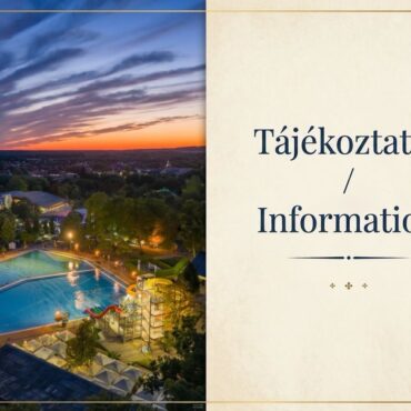 Harkányi Gyógyfürdő Tájékoztatás