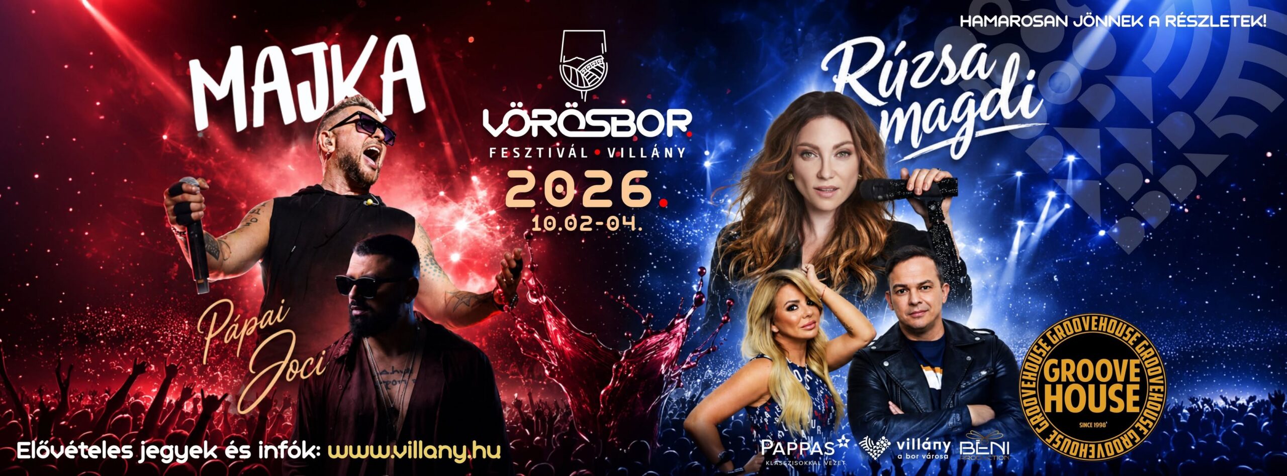 Majka Koncert a Vörösbor Fesztiválon