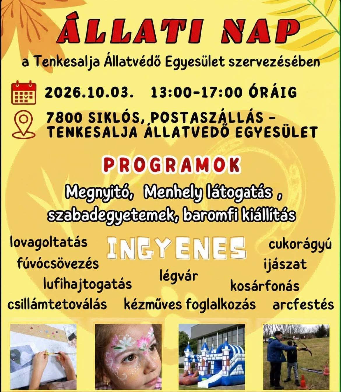 Állati Nap - Siklós