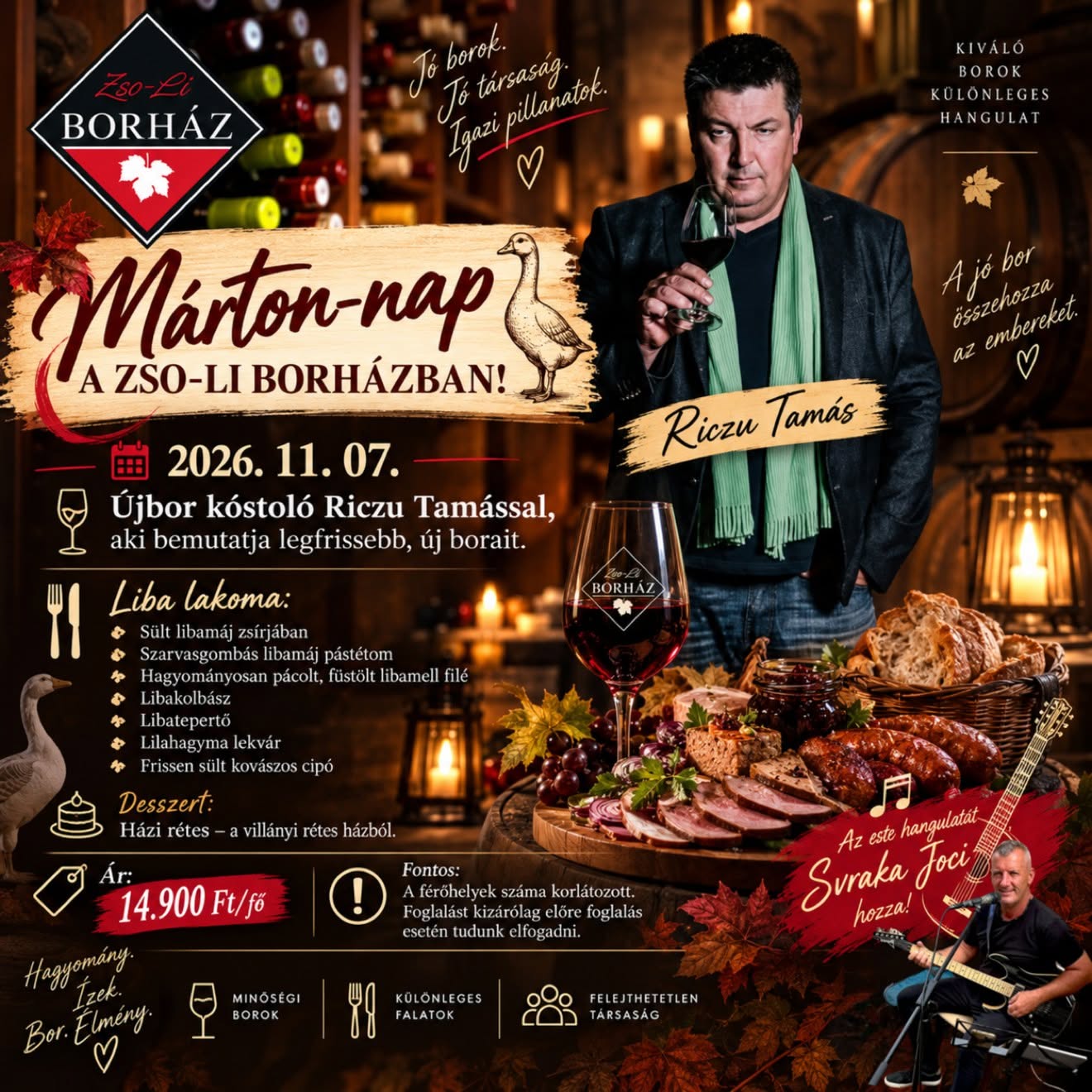 Márton-Nap a Zso-Li Borházban