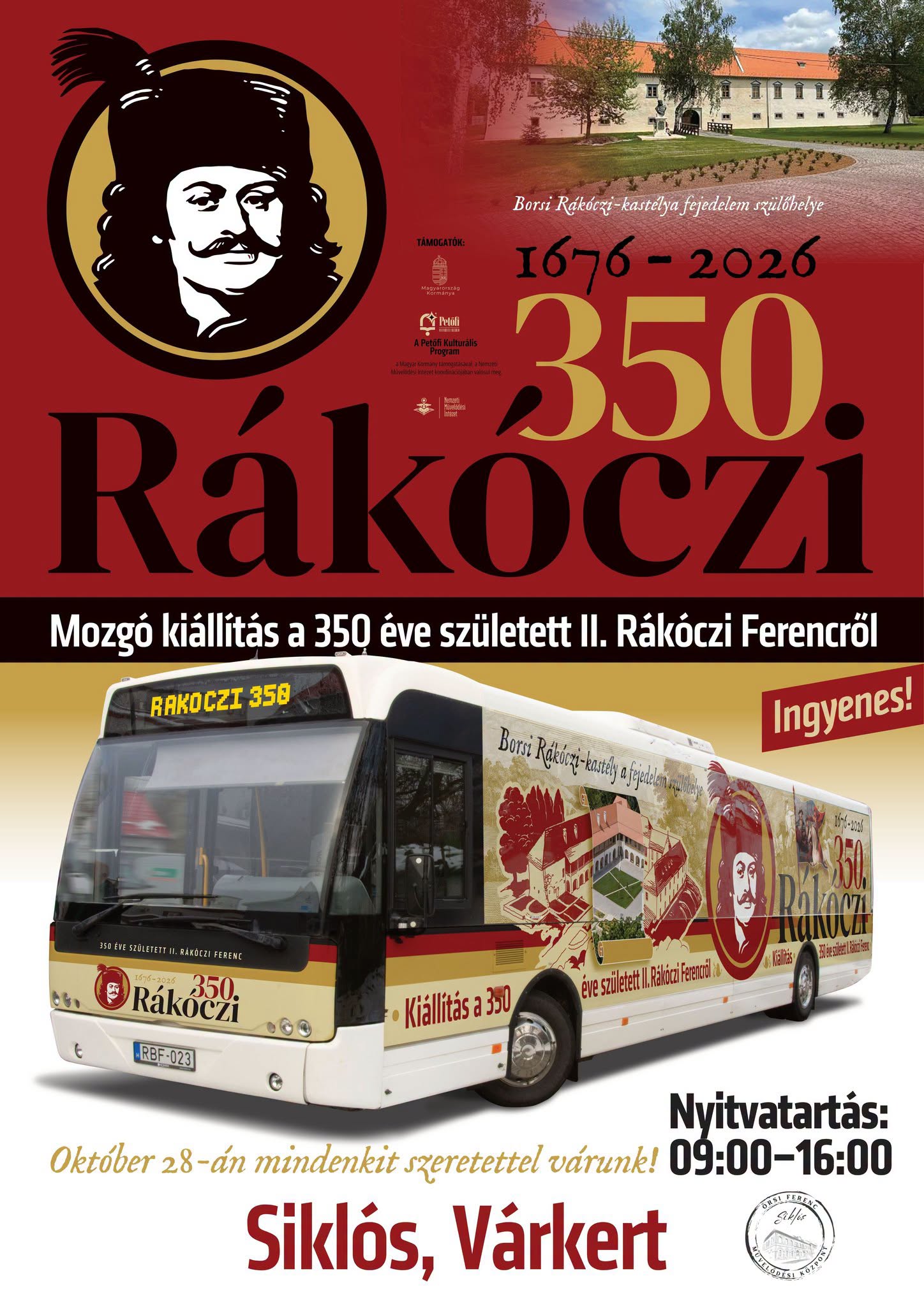 Rákóczi 350 - Interaktív időutazás Siklós