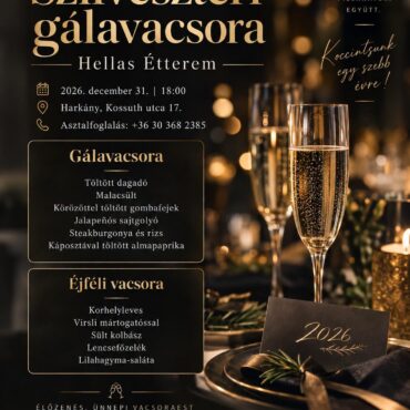 Szilveszteri Gálavacsora